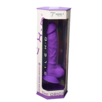 Silexd Memory Silicone 7'' Model 1 Dildo Purple Silexd Memory Silicone 7'' Model 1 Dildo Purple